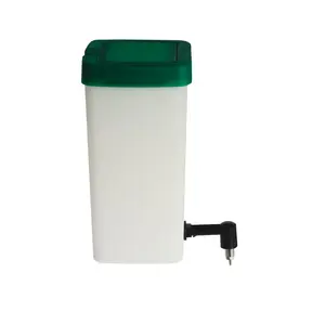 Bình nước động vật trung bình | lý tưởng cho chuột đồng, chuột, chuột lang và thỏ Dung tích nước 1.0 L với núm vú bằng thép không gỉ - Product Image 1