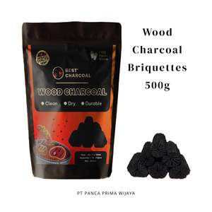 Briquettes de charbon de bois de haute qualité 500g bois dur à combustion longue exportation de fumée propre prêt pour le barbecue - Product Image 1