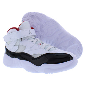 Scarpe Jordan Jumpman Two Trey PS per ragazzi Colore: Bianco/Nero/Rosso Palestra 100% autentiche - Product Image 5