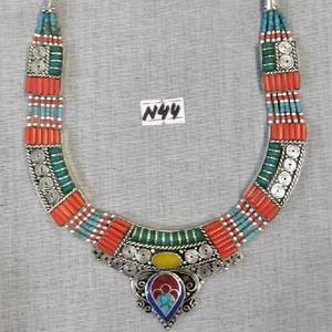 Colliers pendentifs mode métal corail rouge - Product Image 3