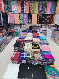 Écharpes en voile de coton suisse avec strass, châles élégants et luxueux, vente en gros d'écharpes en voile de coton suisse avec strass - Product Image 4