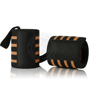 Muñequera elástica ajustable, vendajes para fitness, soporte transpirable para levantamiento de pesas y powerlifting, logotipo personalizado - Product Image 4