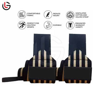 Muñequeras de fitness transpirables de alta calidad para gimnasio, logotipo personalizado, más vendidas a un precio - Product Image 6