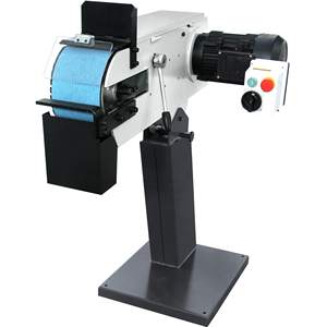 Amoladora de Banda de Doble Velocidad de 6 Pulgadas x 79 Pulgadas (69/135 pies/s) con Base de Hierro Fundido, 220V 3PH, para Lijado Industrial de Metal/Madera - Product Image 6