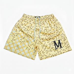 Respirant Double Couche Sublimation Plaine 100% Polyester Street Wear Ensembles Sport Court Entrejambe Gym Blanc Basketball Maille Personnalisée - Product Image 6