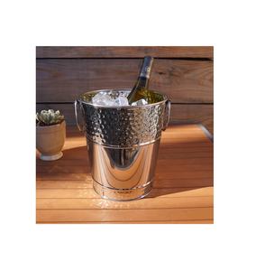 Seau à vin rond en acier inoxydable Offre Spéciale solide de qualité supérieure seau à vin en argent de haute qualité Style Unique baignoire à Champagne fantaisie - Product Image 1