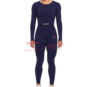 Leggings de fitness taille haute pour femmes, sur mesure, vêtements de sport de qualité supérieure avec logo pour le yoga, respirants, au prix de gros - Product Image 2