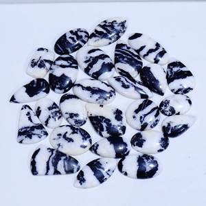 100% naturel zèbre jaspe lâche pierres précieuses mélange forme et taille jaspe Cabochon pierres précieuses en vrac Lot pour la fabrication de bijoux - Product Image 4