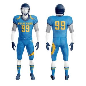 Personnalisable Football Américain Uniforme Meilleur Matériel Respirant Plus Size Manches Courtes Concevez Votre Propre Uniforme - Product Image 4