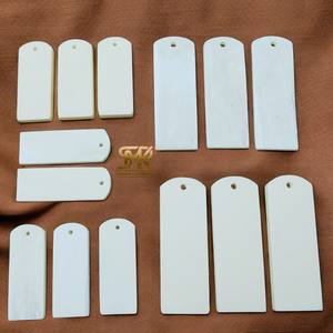 Custom Size Buffalo <b>Bone</b> Scales with Carved Animal Style Eco-Friendly Durable Smooth Finish DIY Crafting <b>Knife</b> <b>Handles</b> - Product Image 3