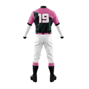 Top Trending Logotipo personalizado Nuevo diseño Uniforme de béisbol de alto material con tela transpirable y material de alta calidad - Product Image 5