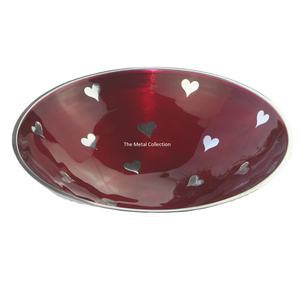 Bol de service classique utilisé pour la maison hôtel Restaurant bol décor émail finition vaisselle Design moderne bol de service en Aluminium - Product Image 4