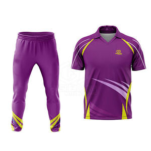 Uniforme de Cricket de Color Liso, Ropa Deportiva de Mejor Material, Precio de Fábrica, Venta en Línea - Product Image 2