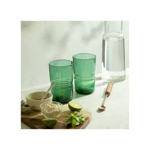 ที่มีคุณภาพที่ดีที่สุดที่ทันสมัยมรกต Pizzaz แก้วแก้วจากอินเดีย - Product Image 4