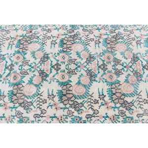 Alfombra Turca de 3.5x5.7 pies, Alfombra de Estilo Vintage, Alfombra de Camuflaje Azul - Product Image 5