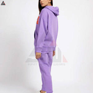 Sudadera Corta con Capucha, Logotipo Personalizado en la Parte Delantera, Servicio OEM, Sudaderas para Mujer, 100% Algodón, Ropa Casual - Product Image 2