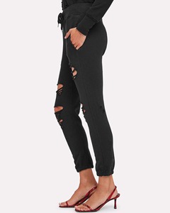 Chándal desgastado de moda para mujer, conjunto de dos piezas, chándal desgastado para mujer, chándal desgastado de Estilo Vintage para mujer - Product Image 5