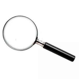 Argent plaqué nouveau look loupe de luxe hautement conceptions et plaqué finition décor loupe verre élégant pour livre lire - Product Image 5
