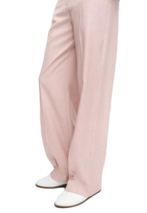 Pantalon rose poudré pour femme de qualité supérieure pour une déclaration de mode haut de gamme disponible à un prix abordable - Product Image 5