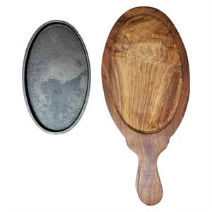 Plateaux en bois naturel, écologiques, durables, de qualité alimentaire, pour restaurants et hôtels, fabricant OEM ODM, vente en gros - Product Image 4