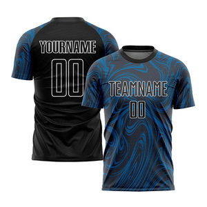 Uniforme de equipo duradero de camiseta de fútbol personalizado de alta calidad en material Premium para jugadores de fútbol - Product Image 1