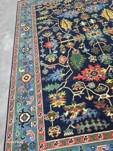 Alfombra turca antigua hecha a mano con diseño anudado para decoración del hogar 6x9 8x10 12x15 alfombras y juegos para sala de estar - Product Image 5