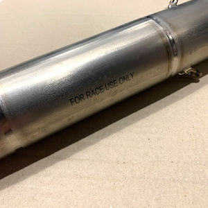 Nuovo Collettore di Scarico in Titanio Argento per RSV4 09-15, Retrofit/Aggiornamento - Product Image 3