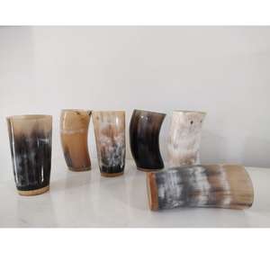 Horn <b>Cup</b> Viking 5" Eco-Friendly Feng Shui Animal High Quality - Product Image 3