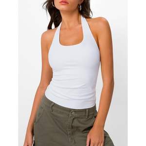 Hauts à licou à séchage rapide personnalisés de qualité supérieure pour les femmes - Product Image 2