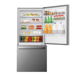 Réfrigérateur à congélateur bas de gamme de 17,2 pi³ (32 po de large) résistant aux traces de doigts, en aluminium, pour camping-car, usage domestique et hôtelier - Product Image 2