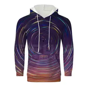Best Price 100% Cotton Promotion All Over Sublimation Printing Machine Stitched Latest Design Men Sublimation Hoodies