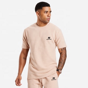 Survêtement d'été décontracté pour hommes, combinaison deux pièces à panneaux, t-shirt à manches courtes et short - Product Image 2