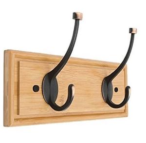 Crochets muraux en métal avec finition marron parfaits pour la décoration de la maison dans les salles de bain, les cuisines et les entrées pour une organisation élégante - Product Image 6