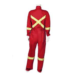 <b>Men's</b> High Visibility Work Uniform <b>Overalls</b> New Arrival Safety Work Coveralls <b>Men's</b> Reflective Long Sleeve Work Suit - Product Image 2
