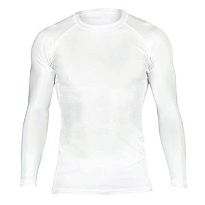 Alta calidad UPF 50 + Protección solar Camisa que absorbe la humedad Logotipo personalizado Durable Rash Guard Actividades al aire libre Logotipo fabricado - Product Image 6