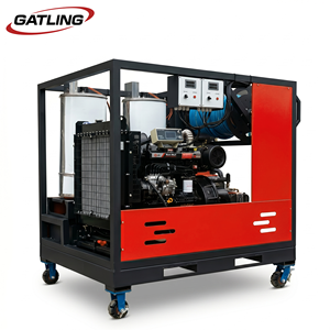 Hidrolavadora de 55 HP, 200 bar, 2900 psi, 80 L/min con Motor Diésel Independiente para Minería en Sitios Remotos, Limpieza de Equipos y Dragado de Alcantarillado - Product Image 3