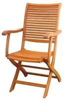 Chaise pliante en bois personnalisée de haute qualité couleur naturelle style design traditionnel vente en gros du Vietnam utilisation en extérieur