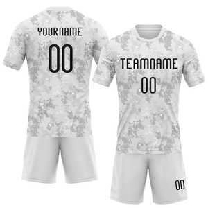 Mode conception personnalisée blanc noir gris forme abstraite sublimation volley-ball uniforme évacuation de l'humidité tissu à séchage rapide pour les équipes - Product Image 1