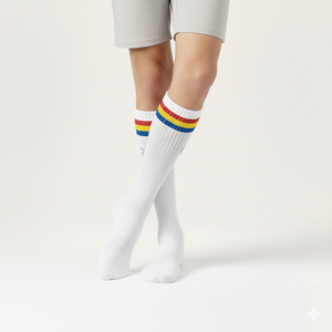 Calcetines Deportivos Unisex de Media Caña con Felpa, Antideslizantes, para Tenis, con Logotipo Personalizado, Talla Única, Calcetines de Algodón, Servicio OEM Disponible - Product Image 3