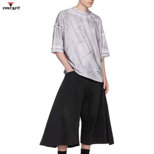 Camiseta personalizada de alta calidad con lavado ácido para hombre, ropa deportiva e informal, Camiseta cómoda para hombre - Product Image 4