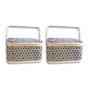 Venta caliente Exportación de Vietnam Regalos personalizados fáciles con elegantes cestas de regalo de bambú con alta calidad - Product Image 1