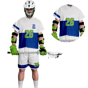 Servicio OEM, Uniforme de Lacrosse de Poliéster Ecológico y Duradero, Sublimación Personalizada, Secado Rápido, Ropa Deportiva Cómoda para Hombre - Product Image 3
