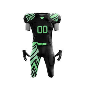 Uniforme de Fútbol Americano para Hombre Adulto de Alta Calidad, Hecho a Medida, Transpirable, Estampado, de Manga Corta - Product Image 2