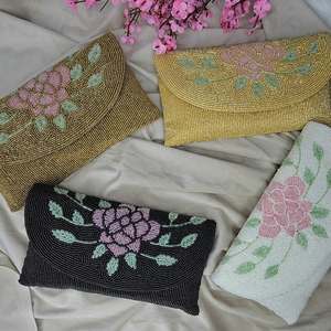 ¡Novedad de 2025! Bolso con cuentas de lanzamiento, bolso de mano con cuentas a la moda para mujer, disponible a precio asequible para exportación - Product Image 4