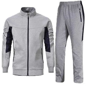 Survêtements 2 Pièces Homme Coupe-Vent Personnalisables en Coton Écologique Respirant Léger avec Fermetures Éclair – Vente en Gros - Product Image 1