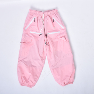 2025 hommes OEM personnalisé imperméable Ski et snowboard pantalon respirant coupe-vent isolé Zip haute tissu Nylon polaire Polyester - Product Image 1