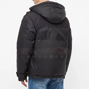 Chaqueta de Invierno 2023 al por Mayor, Personalizada, Abrigada, Talla Grande, Estilo Urbano, de Lona, Impermeable, Ecológica, para Hombre - Product Image 4