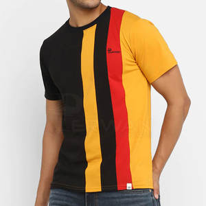 Bajo MOQ Último diseño Hombres Camisetas Ropa de verano Hombres Camisetas Logotipo personalizado Hombres Camisetas para la venta - Product Image 1