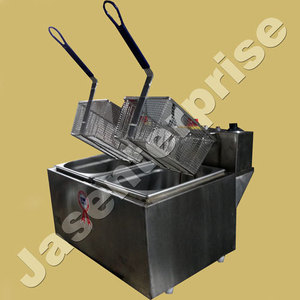 Nueva Freidora Eléctrica de Doble Tanque a Gas para Hoteles y Restaurantes - Product Image 1