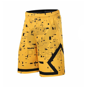 Pantalones Cortos de Baloncesto Personalizados para Hombre, Talla Grande, Secado Rápido, Transpirables, Nuevo Diseño, Ropa Deportiva Estampada, Logotipo Personalizado, Venta al por Mayor, OEM - Product Image 2